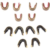 Baoblaze 12 Piezas de Nocks de Flecha de Cobre Accesorio Deportivo